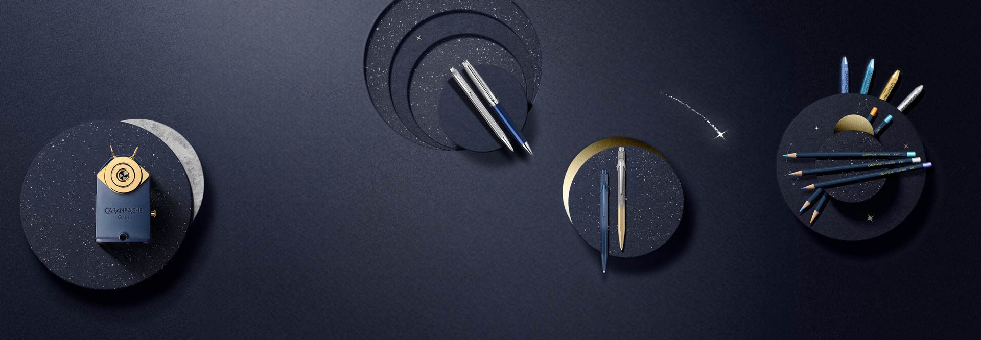 Caran d'Ache COSMIC BLUE - Papeterie Montparnasse