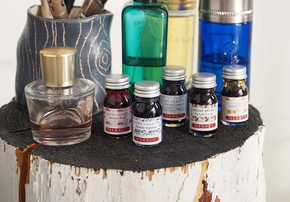 Encres parfumées Jacques Herbin - Papeterie Montparnasse