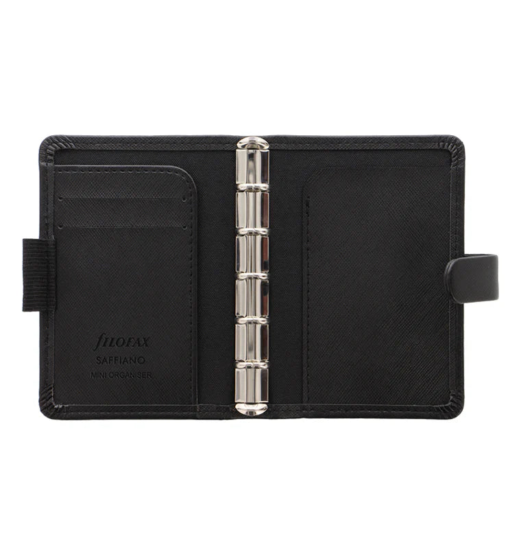 Organiseur FILOFAX Saffiano - Mini - Black