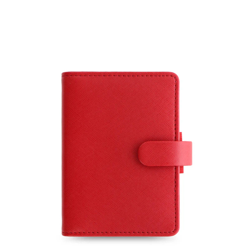Organiseur FILOFAX Saffiano - Mini - Poppy