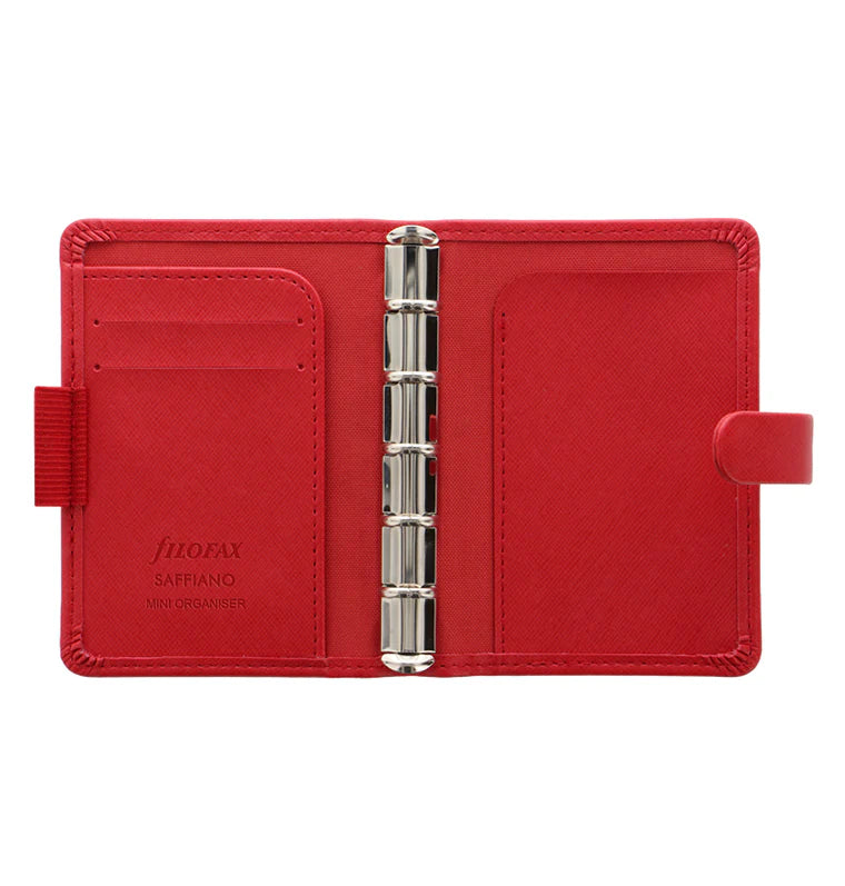Organiseur FILOFAX Saffiano - Mini - Poppy