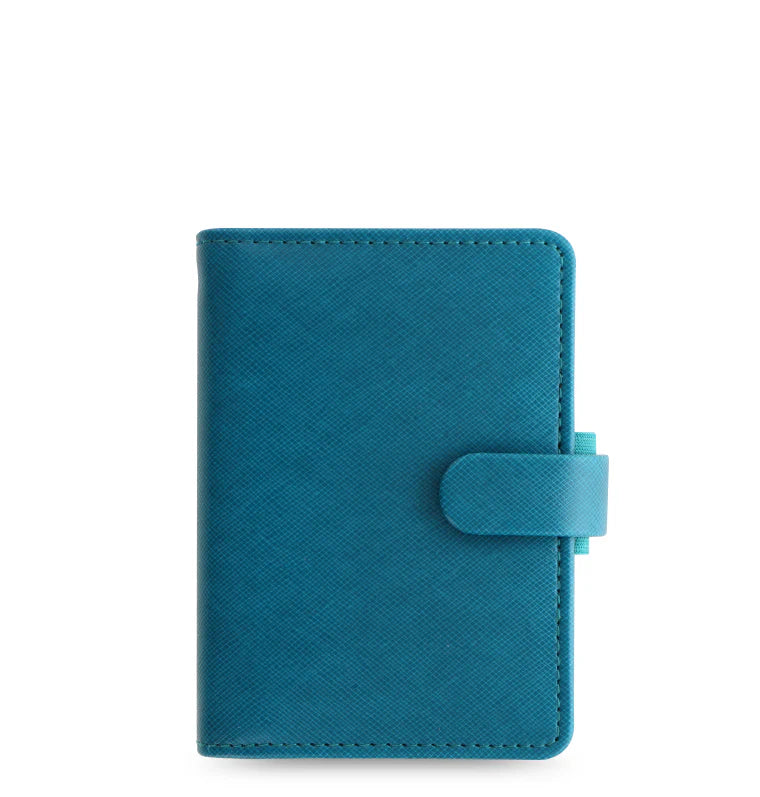 Organiseur FILOFAX Saffiano - Mini - Aquamarine