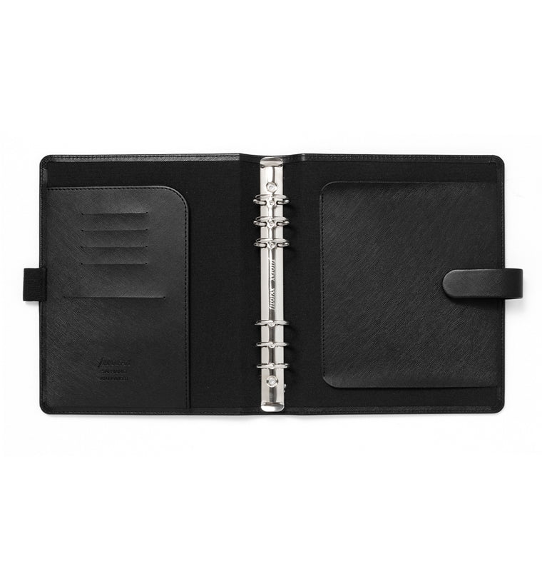 Organiseur FILOFAX Saffiano - A5 - Black