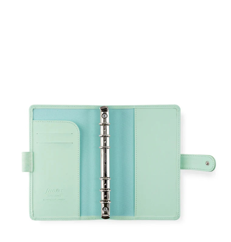 Organiseur FILOFAX Saffiano - Personal Compact - Neo Mint