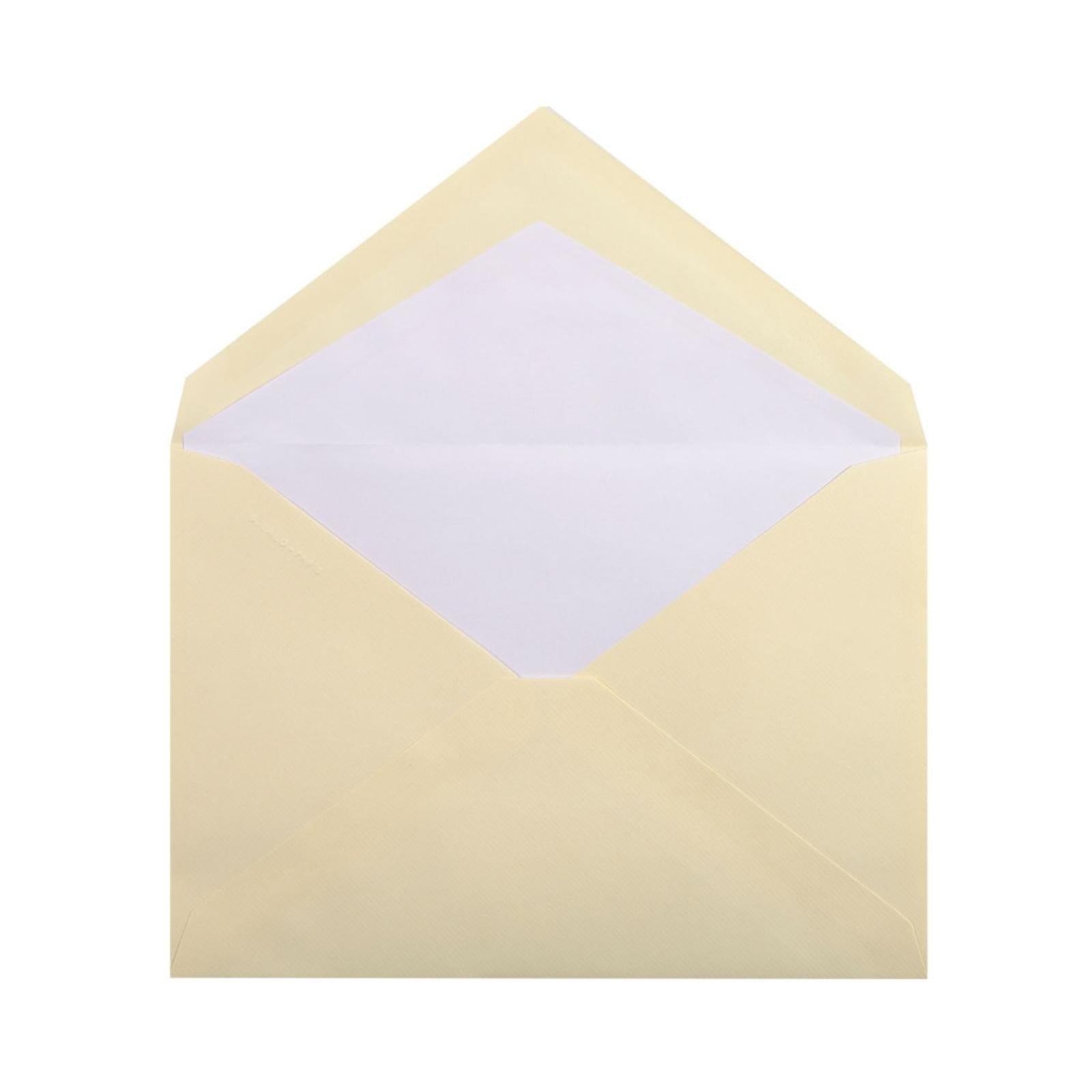 25 enveloppes G.LALO Vergé de France - C5 (162 x 229 mm) - 100 g/m² - Ivoire - 3140290208162