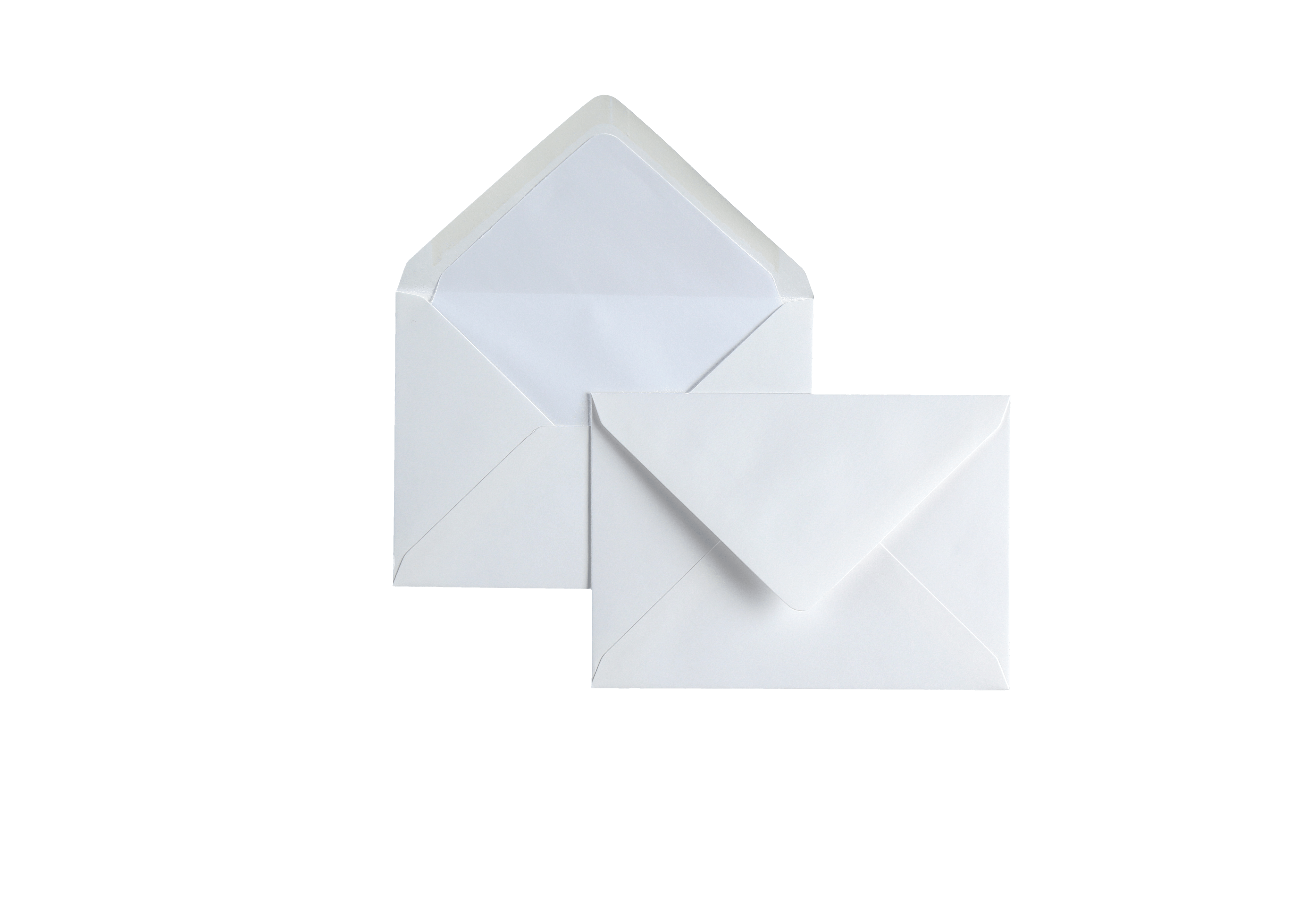 25 enveloppes ORIGINAL CROWN MILL Papier Vélin - C6 (114 x 162 mm) - 120 g/m² - Blanc - 5413036194363