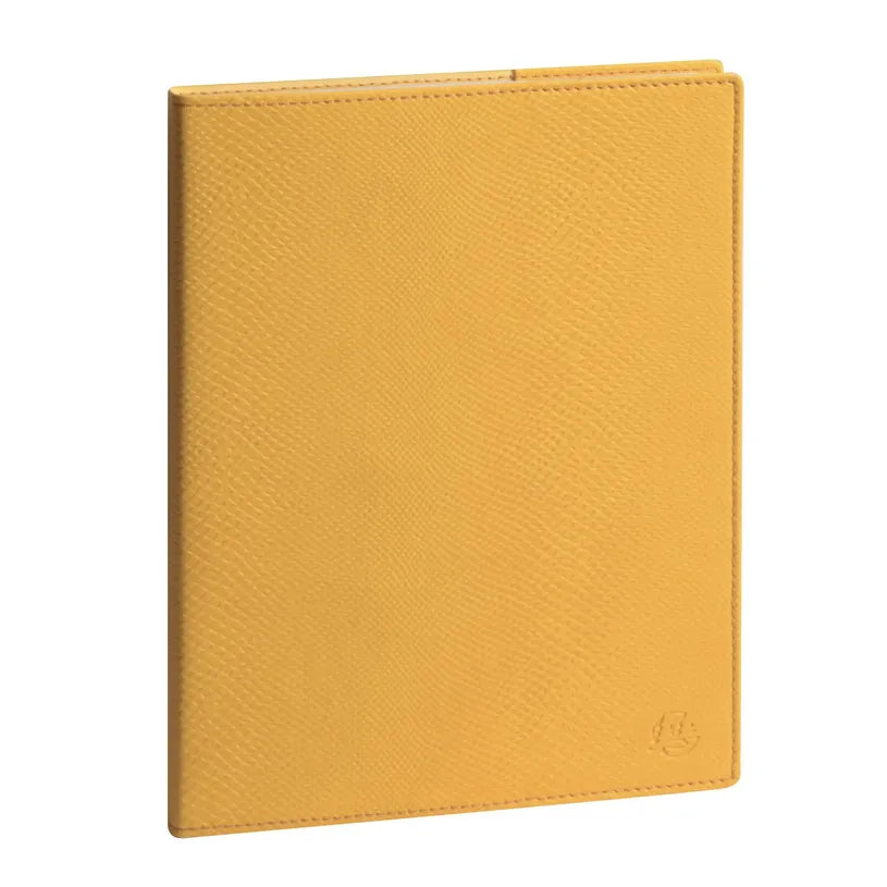 Agenda 2027 EXACOMPTA Lady 20 - 15 x 21 cm - 1 semaine + notes - Orientation horizontale - Alysse jaune
