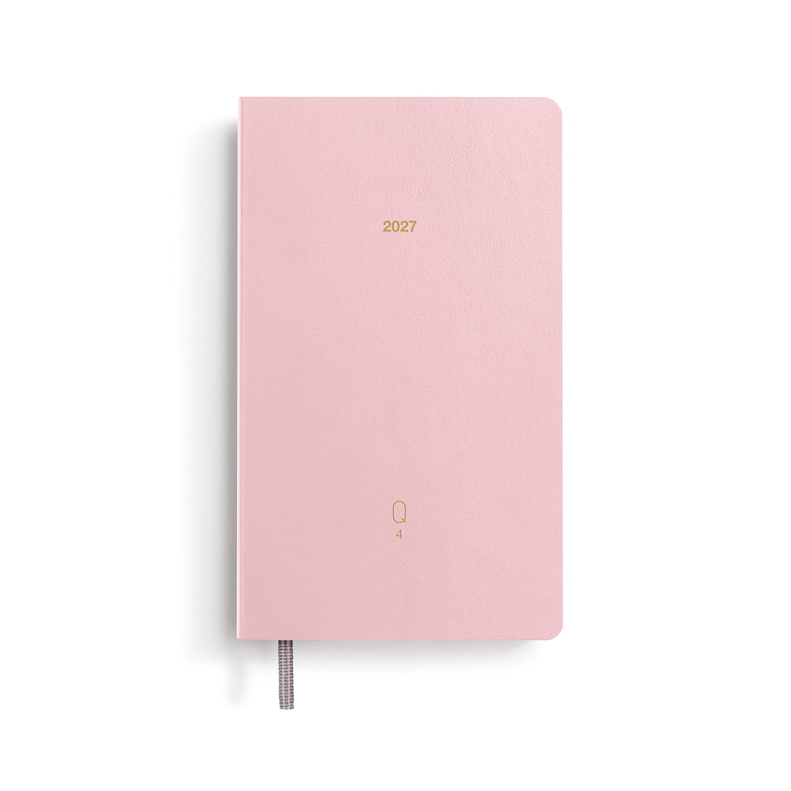 Quarterly Agenda Journalier 2027 LEUCHTTURM1917, Anglais - A6 - Softcover - Shades of Rose