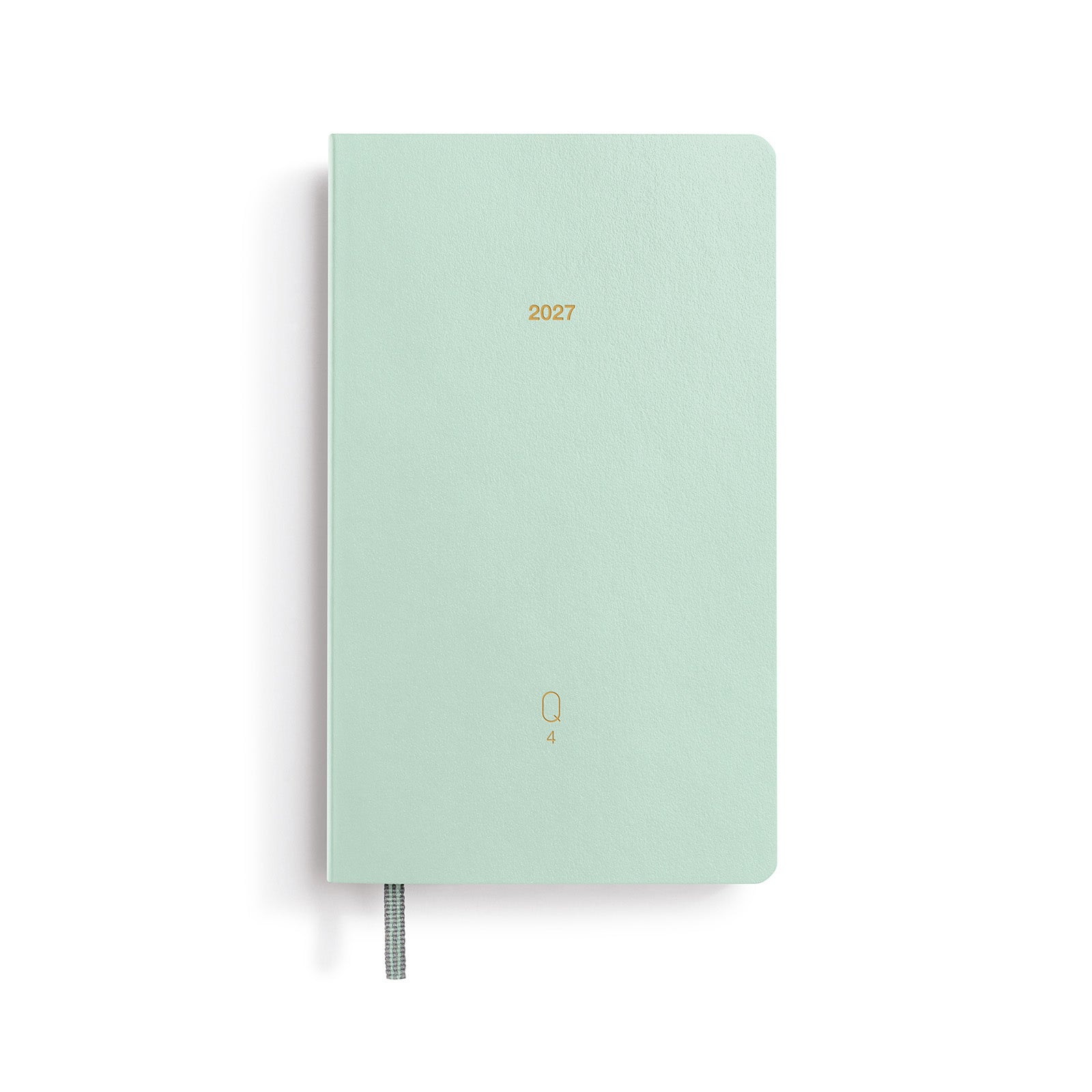 Quarterly Agenda Journalier 2027 LEUCHTTURM1917, Anglais - A6 - Softcover - Shades of Green