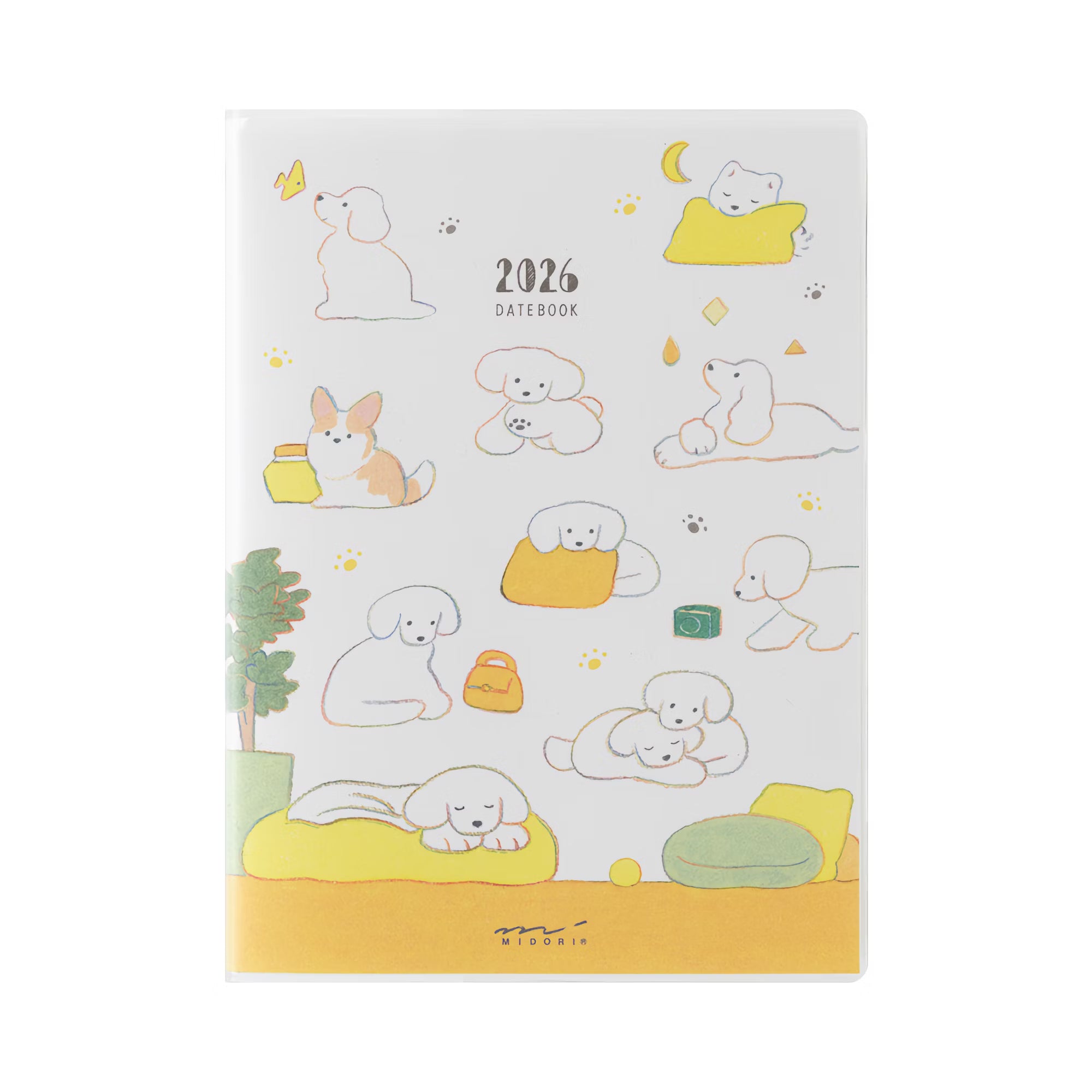 Agenda 2026 MIDORI Pocket Diary - A6 - Chien