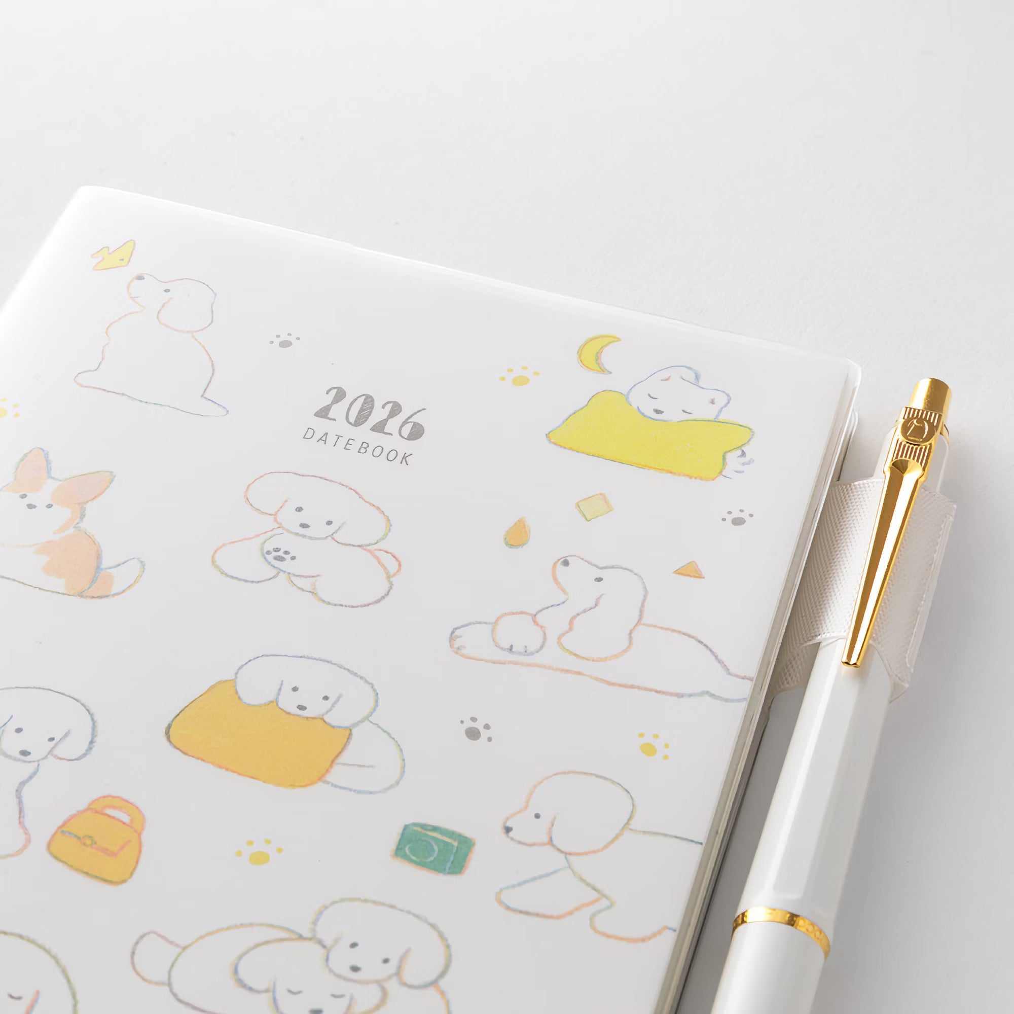 Agenda 2026 MIDORI Pocket Diary - A6 - Chien