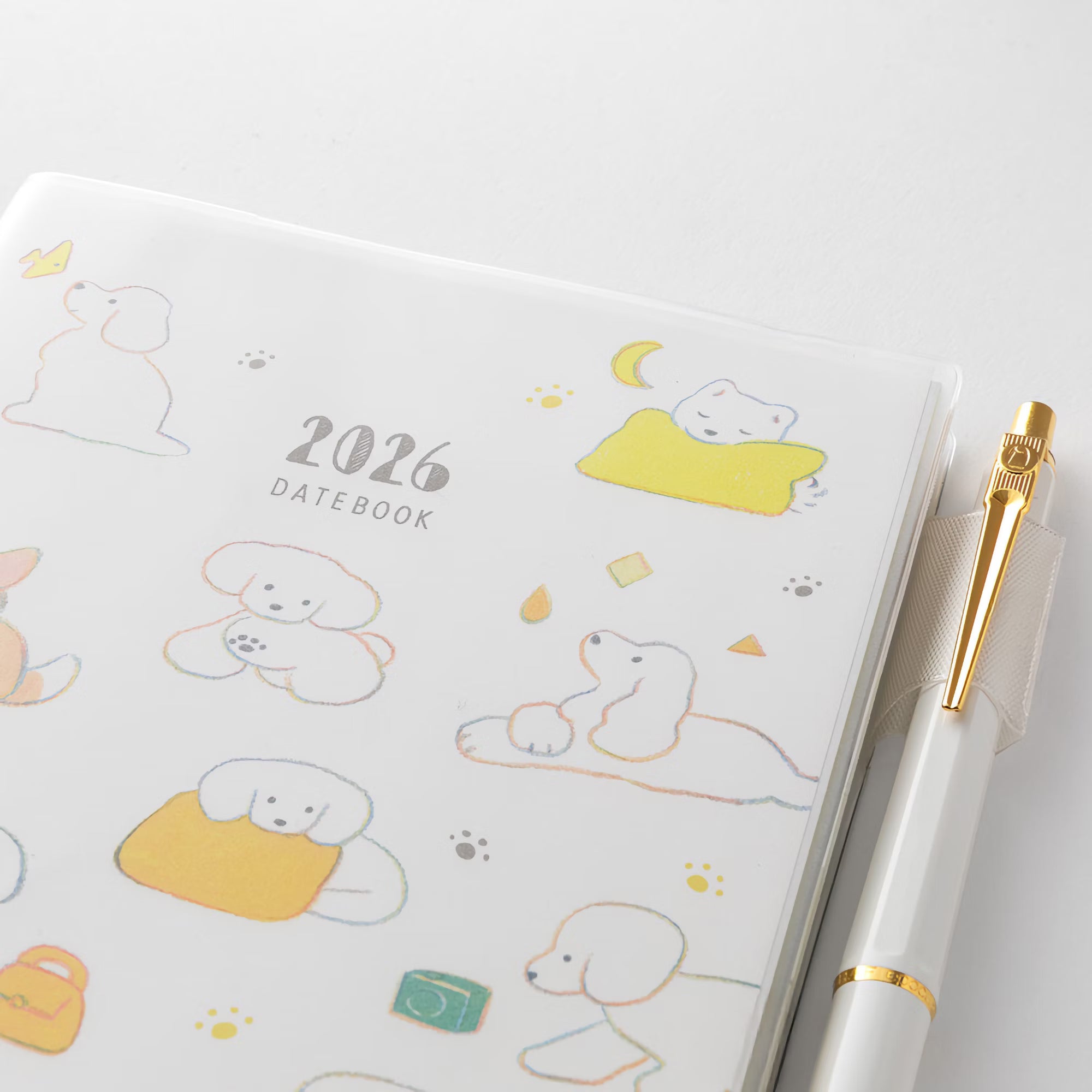 Agenda 2026 MIDORI Pocket Diary - B6 - Chien