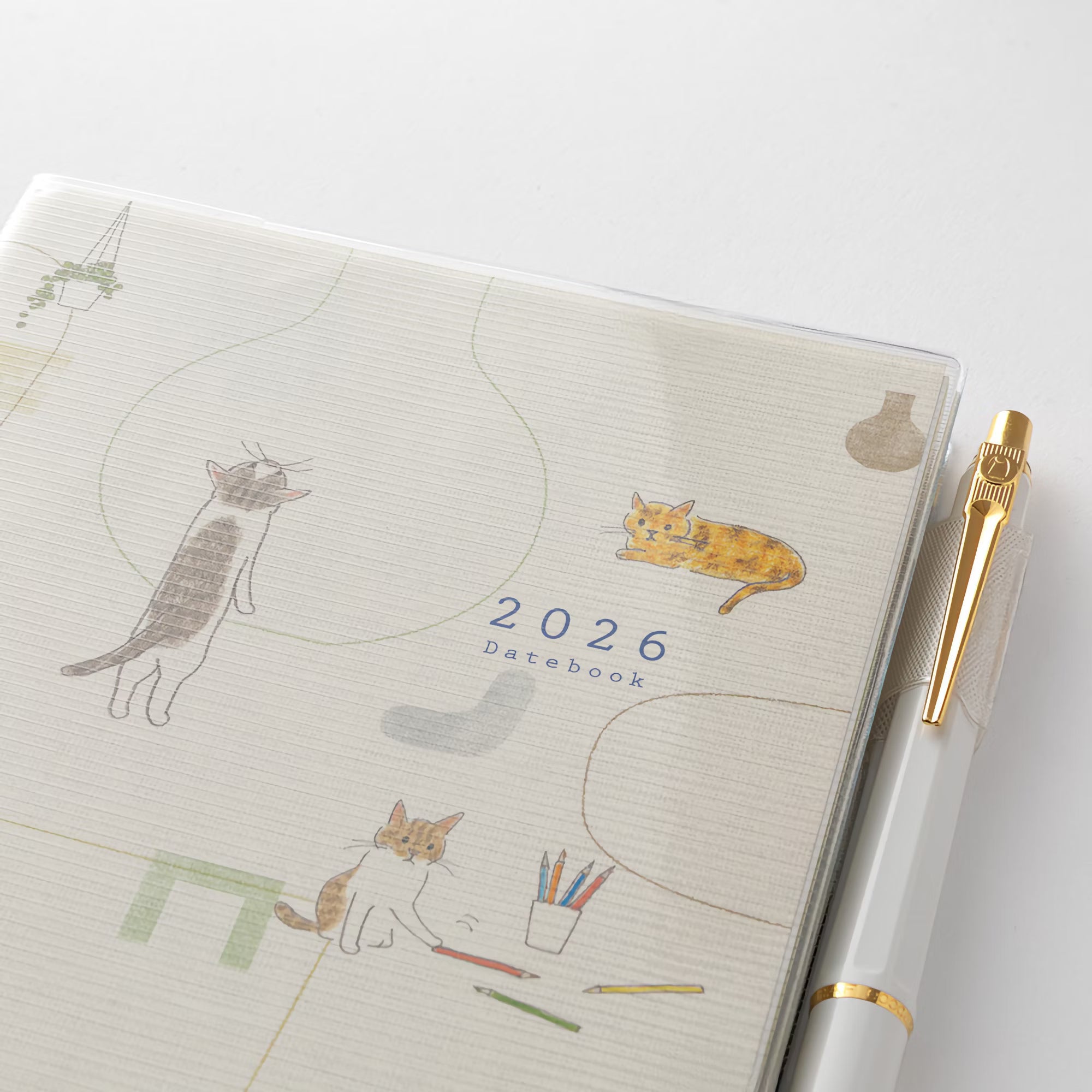 Agenda 2026 MIDORI Pocket Diary - B6 - Chat