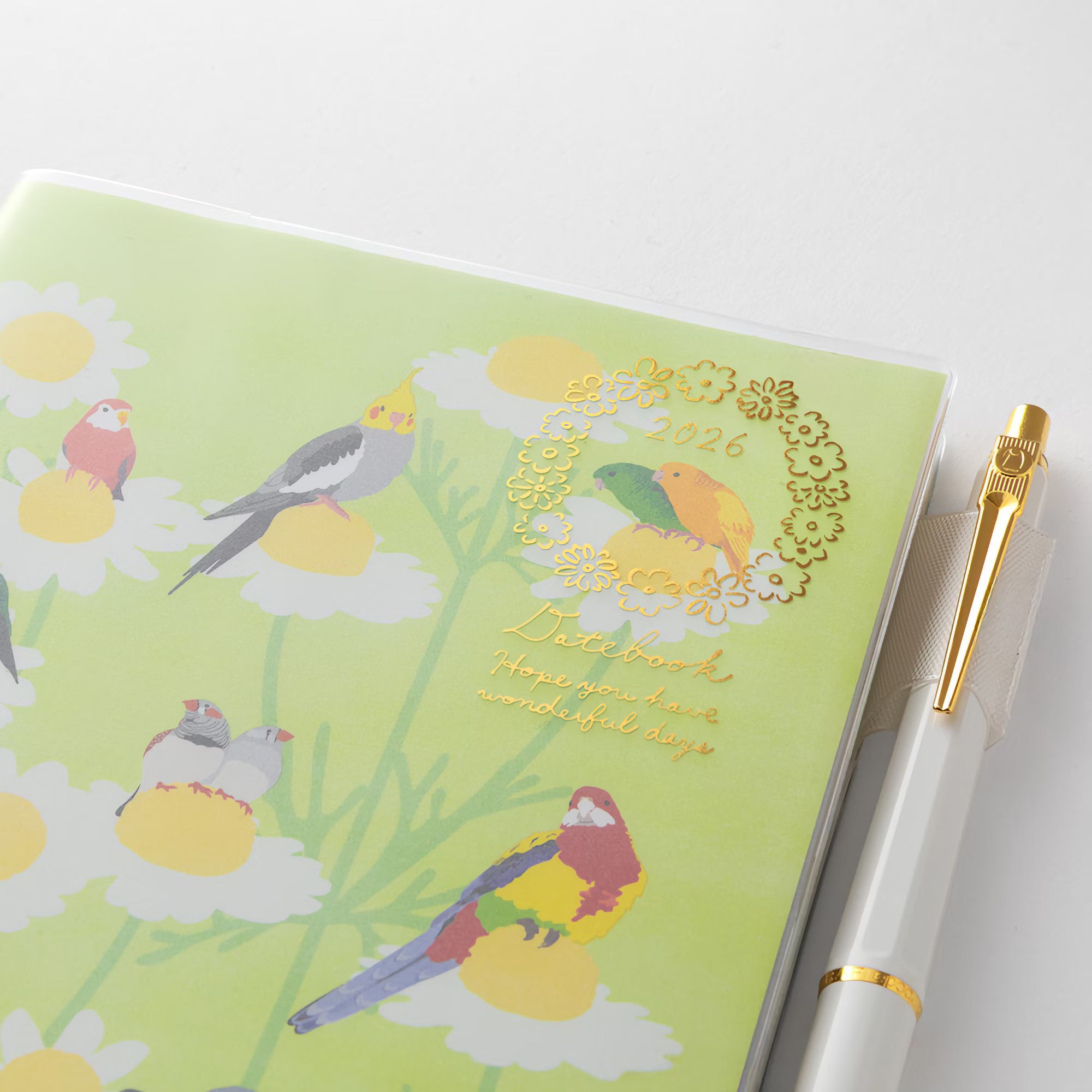 Agenda 2026 MIDORI Pocket Diary - B6 - Oiseau