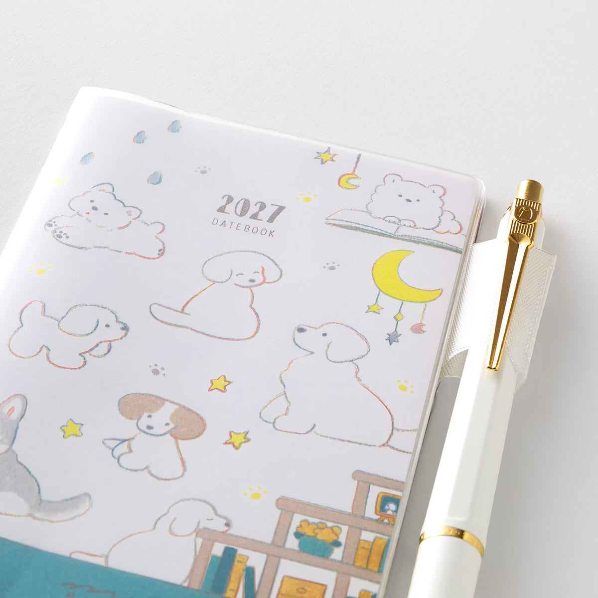 Agenda 2027 MIDORI Pocket Diary - Mini - Chien
