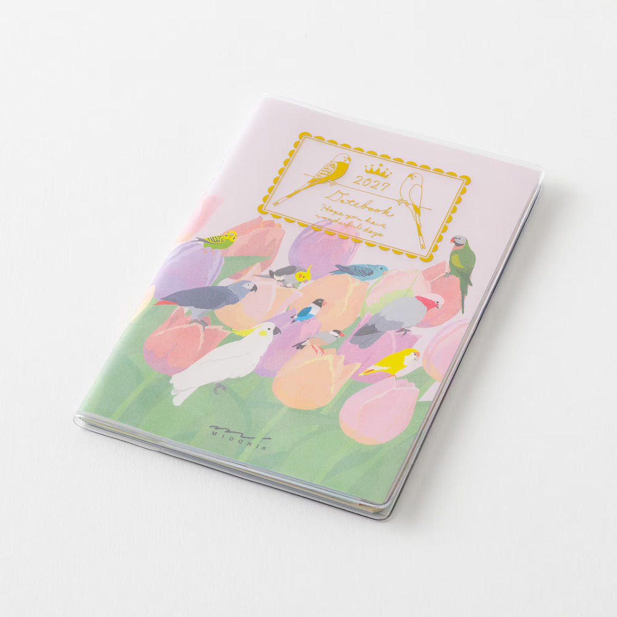 Agenda 2027 MIDORI Pocket Diary - Mini - Oiseau