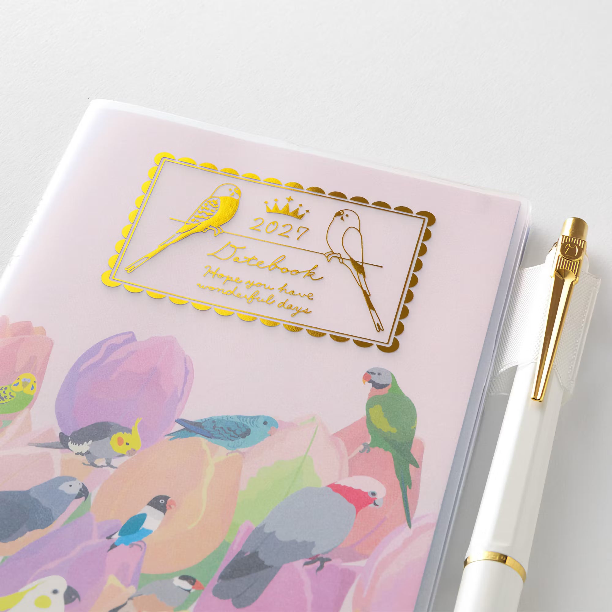 Agenda 2027 MIDORI Pocket Diary - Slim - Oiseau