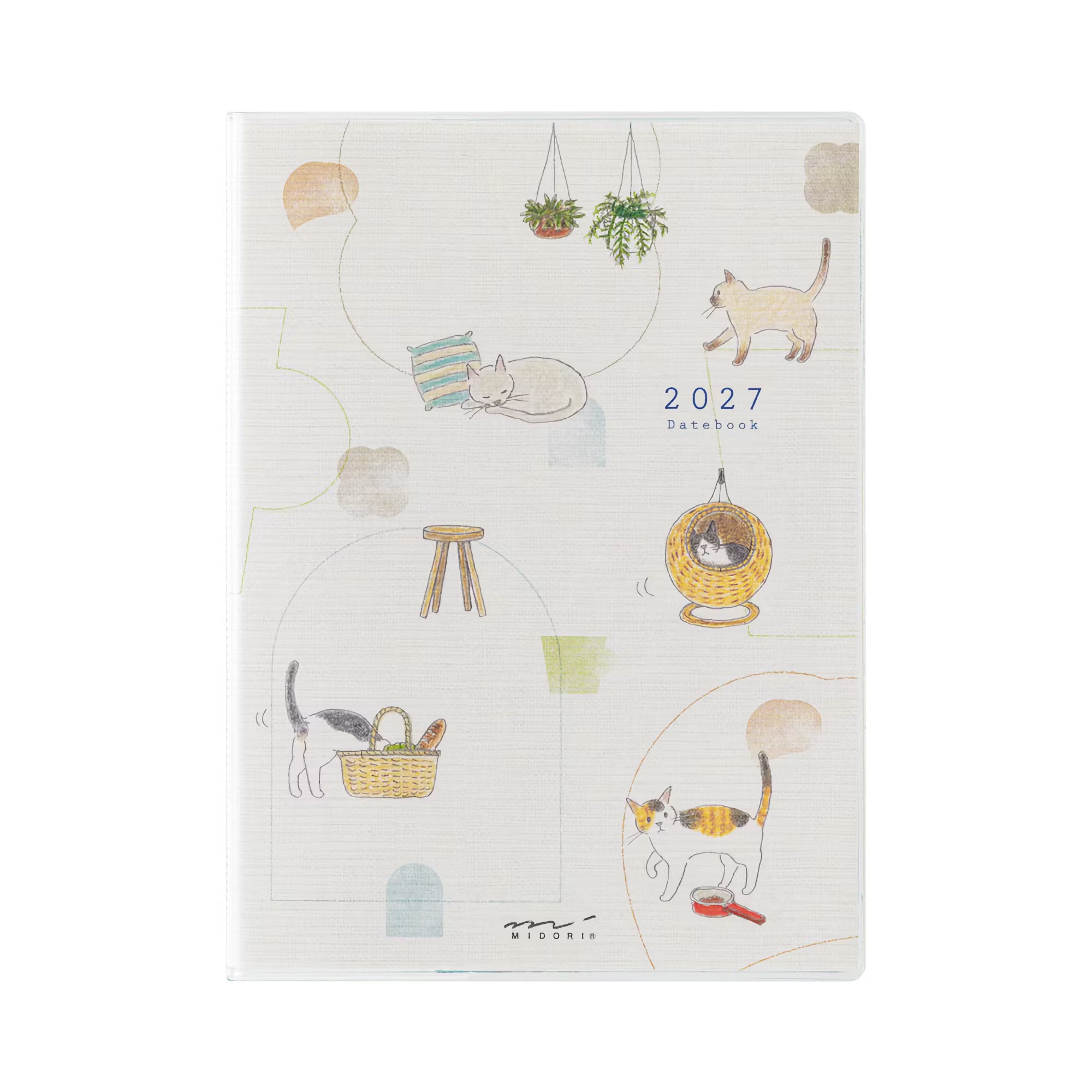 Agenda 2027 MIDORI Pocket Diary - A6 - Chat