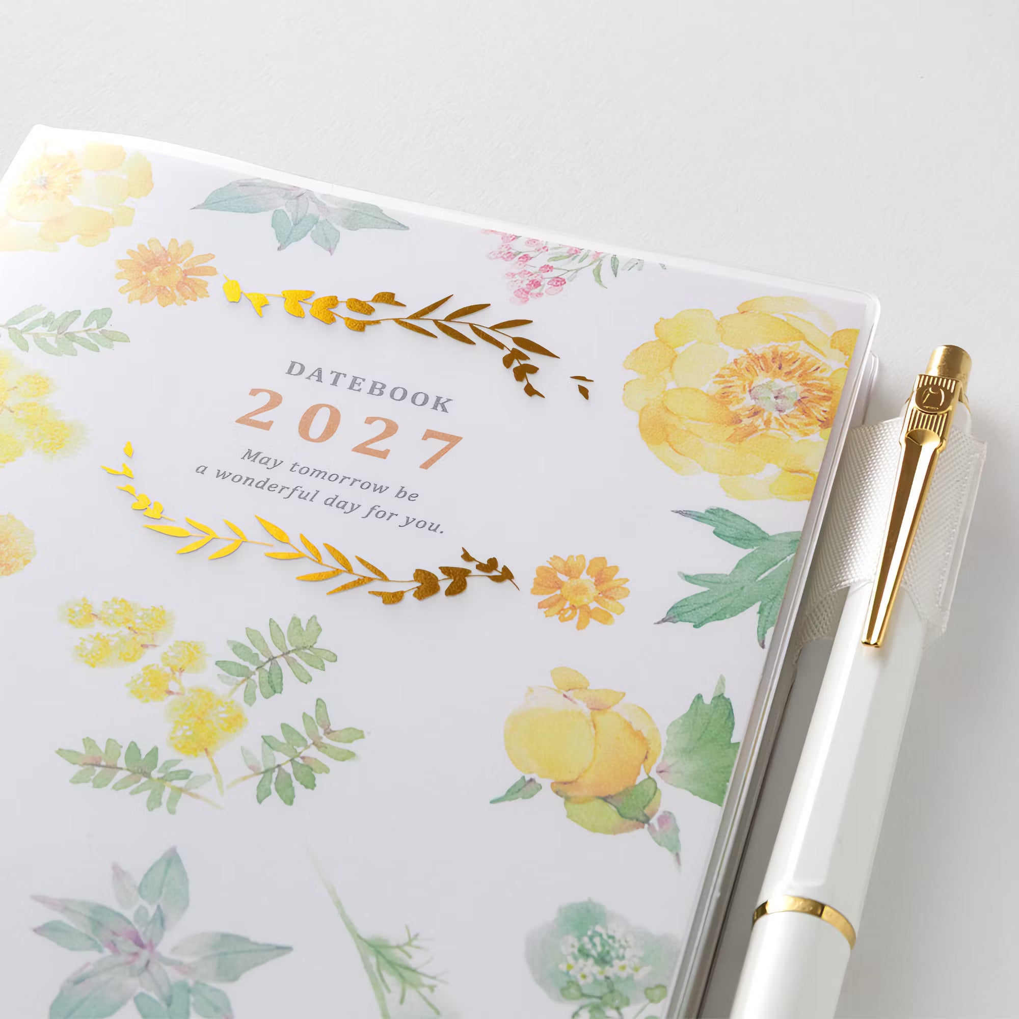 Agenda 2027 MIDORI Pocket Diary - A6 - Fleur