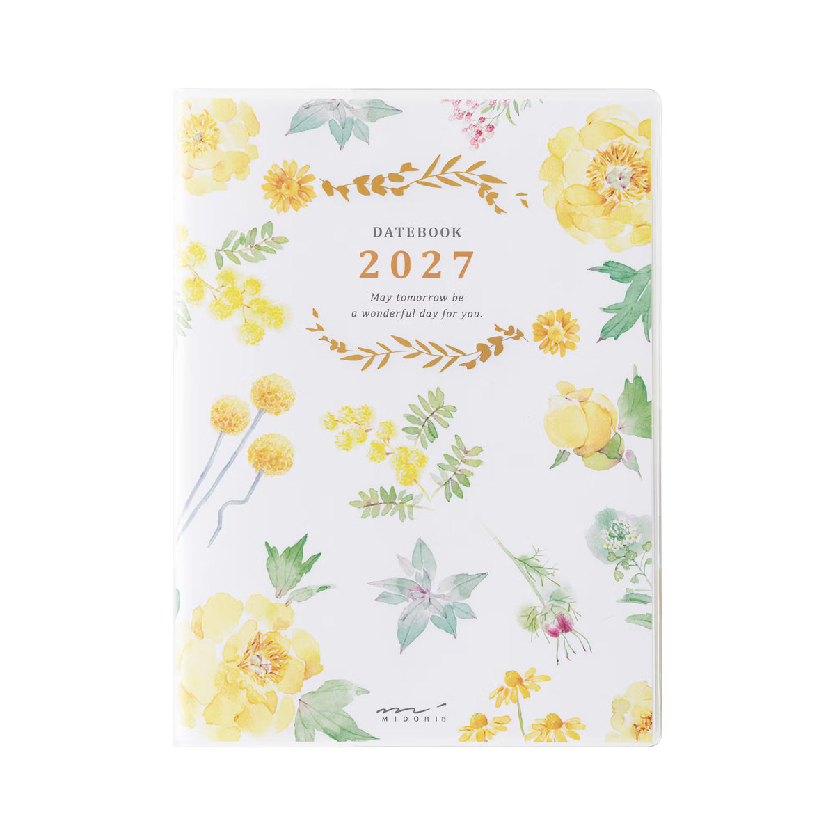 Agenda 2027 MIDORI Pocket Diary - A6 - Fleur