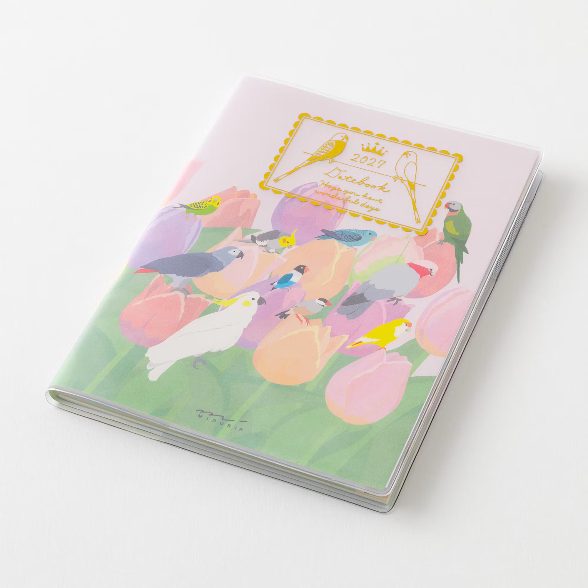 Agenda 2027 MIDORI Pocket Diary - A6 - Oiseau