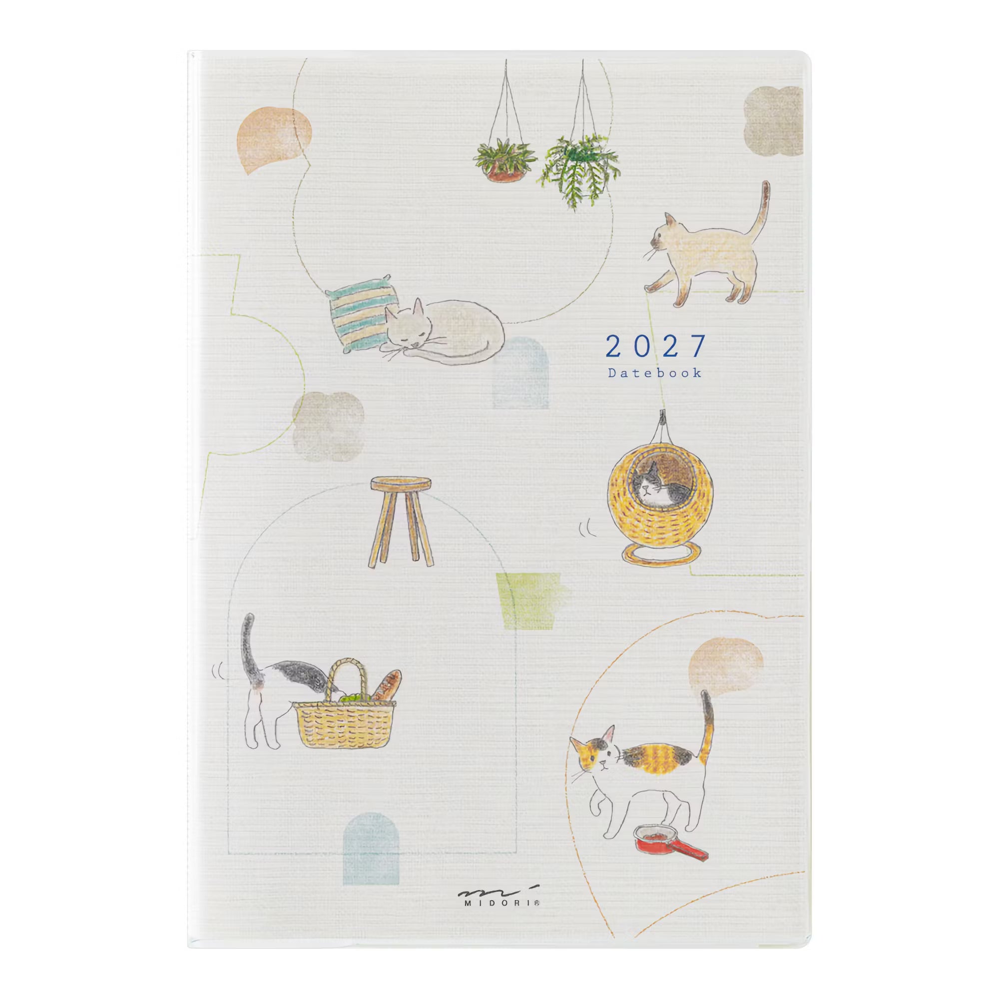 Agenda 2027 MIDORI Pocket Diary - B6 - Chat