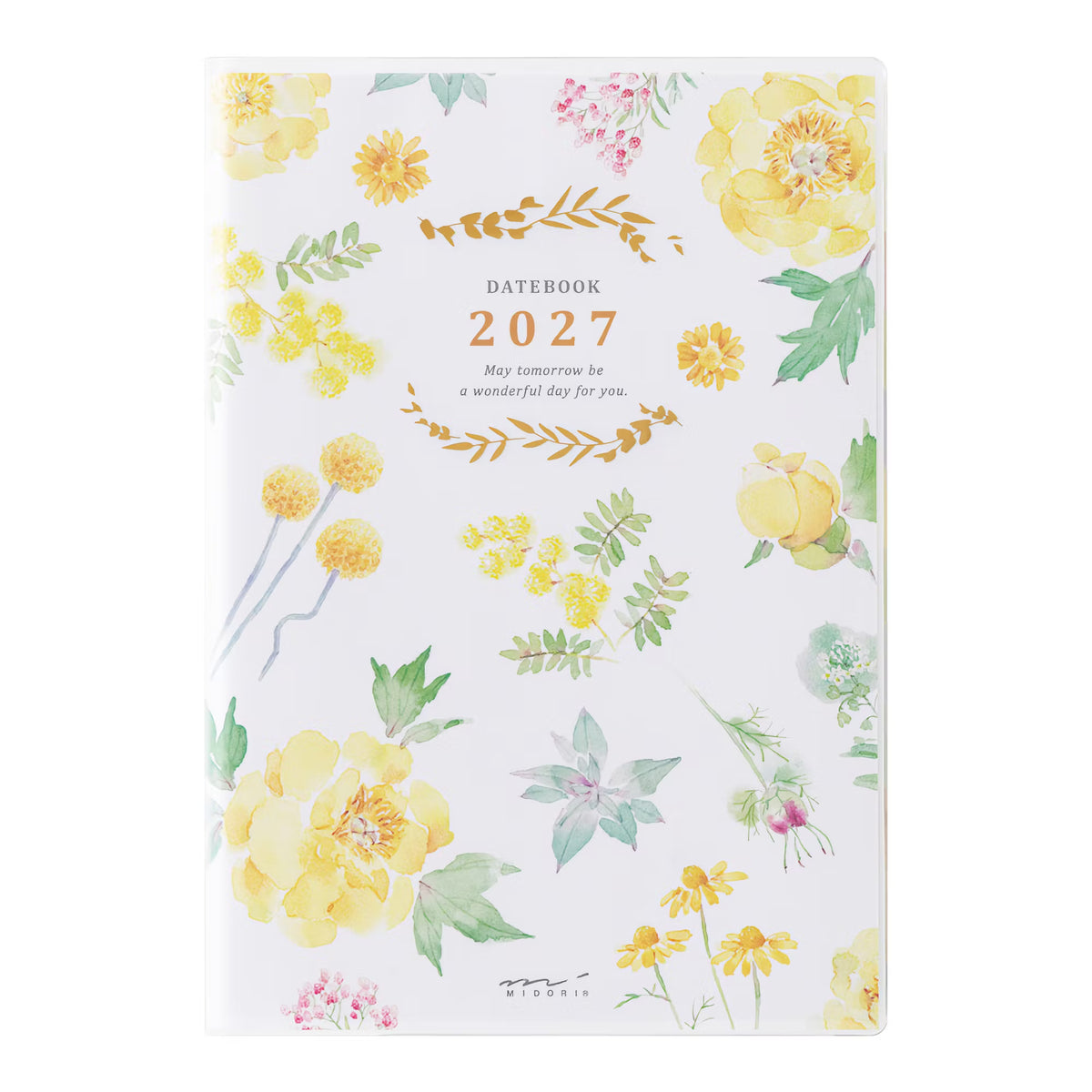 Agenda 2027 MIDORI Pocket Diary - B6 - Fleur