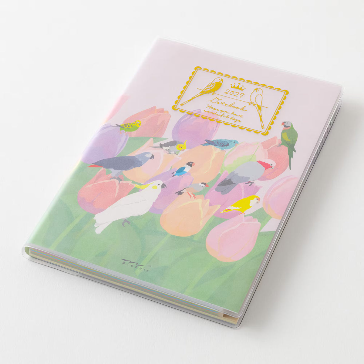 Agenda 2027 MIDORI Pocket Diary - B6 - Oiseau