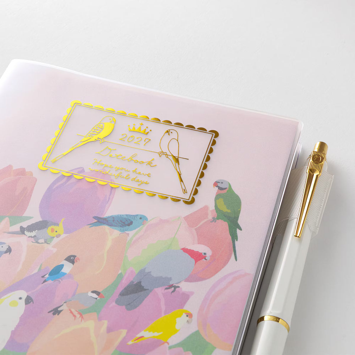 Agenda 2027 MIDORI Pocket Diary - B6 - Oiseau