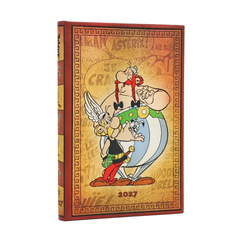 Agenda 2027 PAPERBLANKS Astérix et Obélix - 1 semaine sur 2 pages - Mini - Hardcover - Vertical - 176p