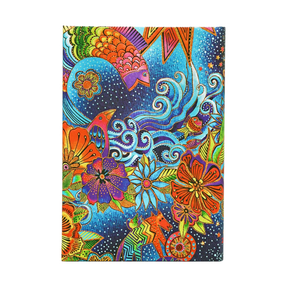 Agenda 2027 PAPERBLANKS Magie Céleste - 1 semaine sur 2 pages - Mini - Hardcover - Horizontal - 176p
