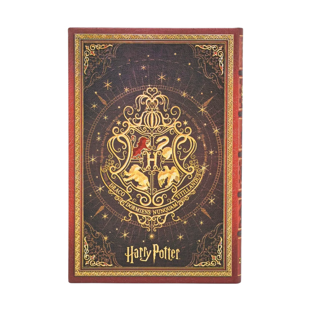 Agenda 2027 PAPERBLANKS Gryffondor - 1 semaine sur 2 pages - Mini - Hardcover - Horizontal - 176p