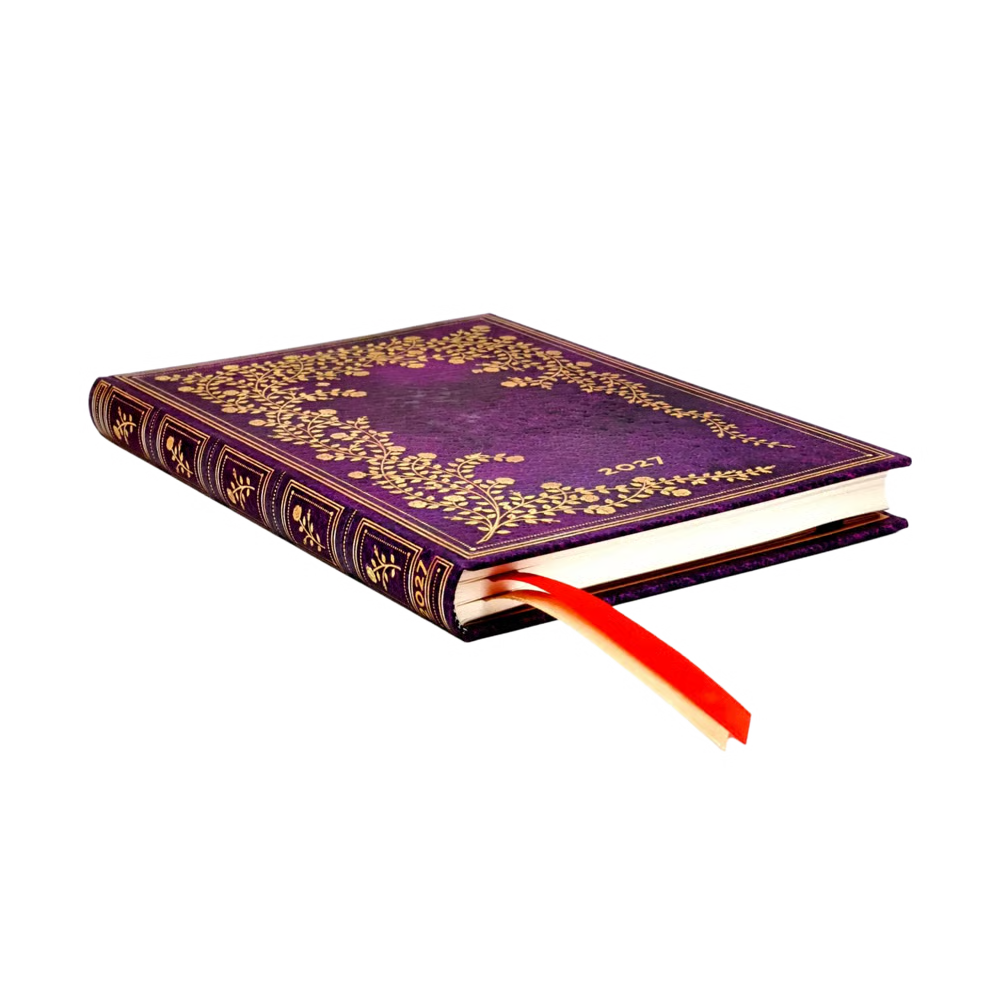 Agenda 2027 PAPERBLANKS Rose de New York - 1 semaine sur 2 pages - Midi - Hardcover - Horizontal - 176p