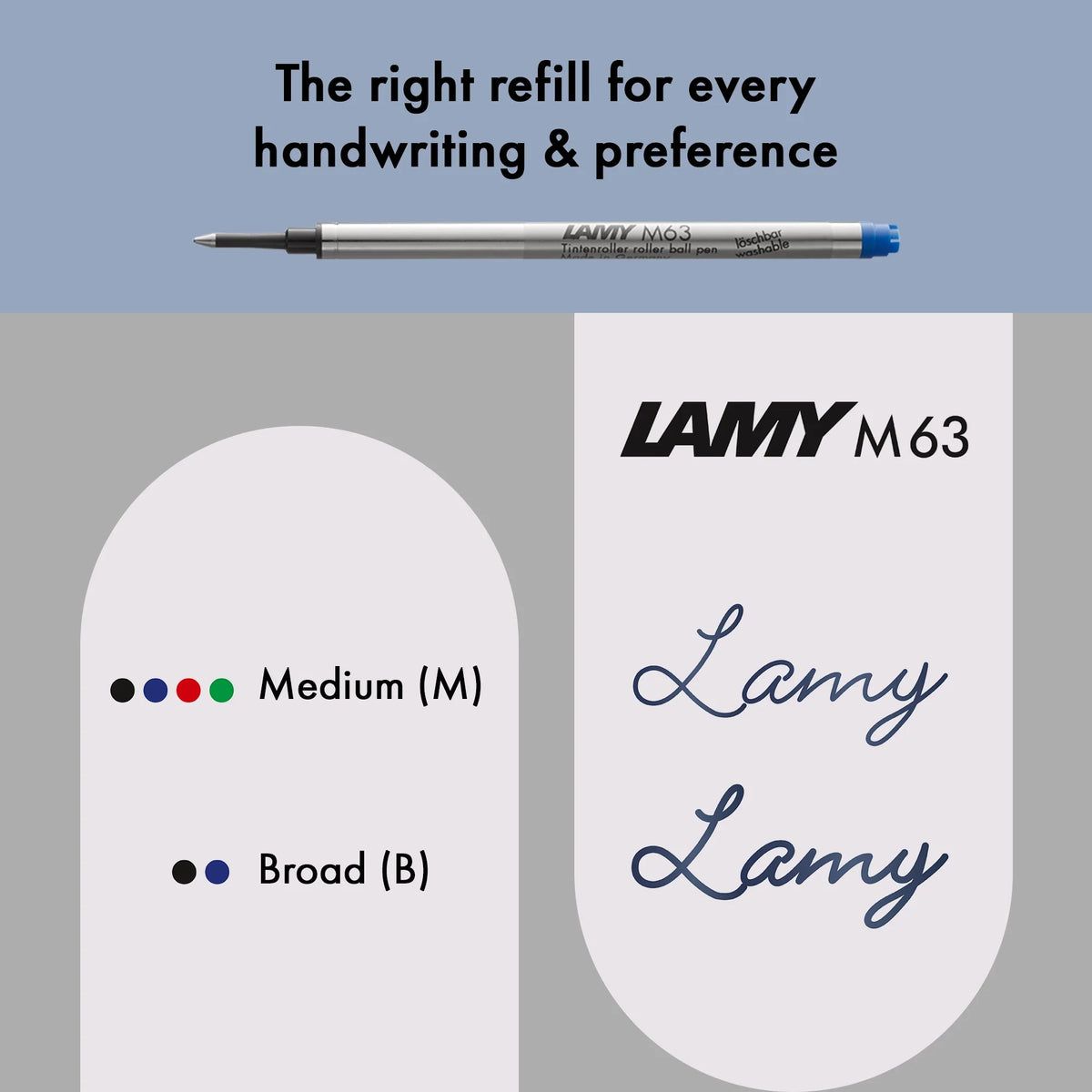 Stylo roller LAMY Lx - Blue