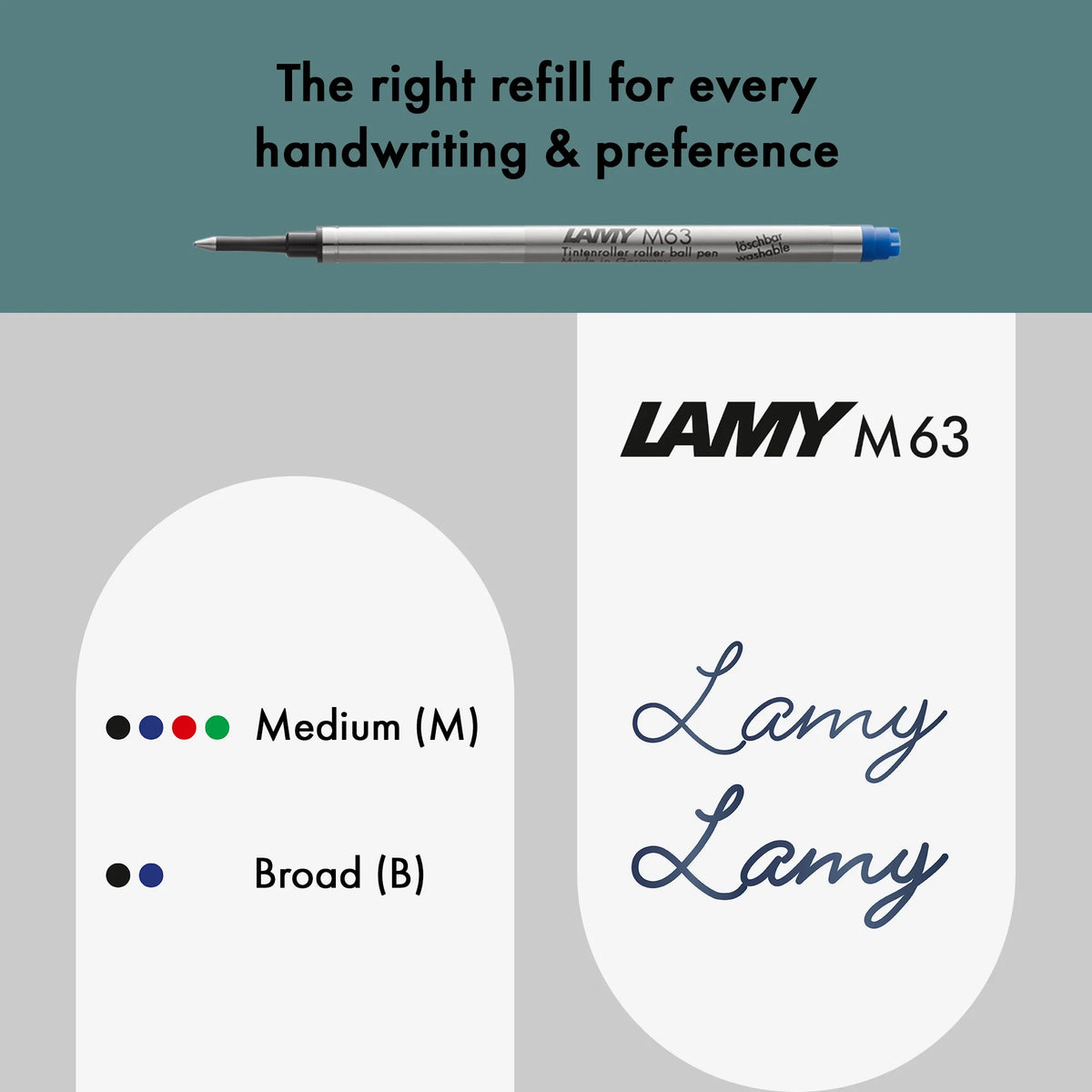 Stylo roller LAMY studio Édition Spéciale - Petrol