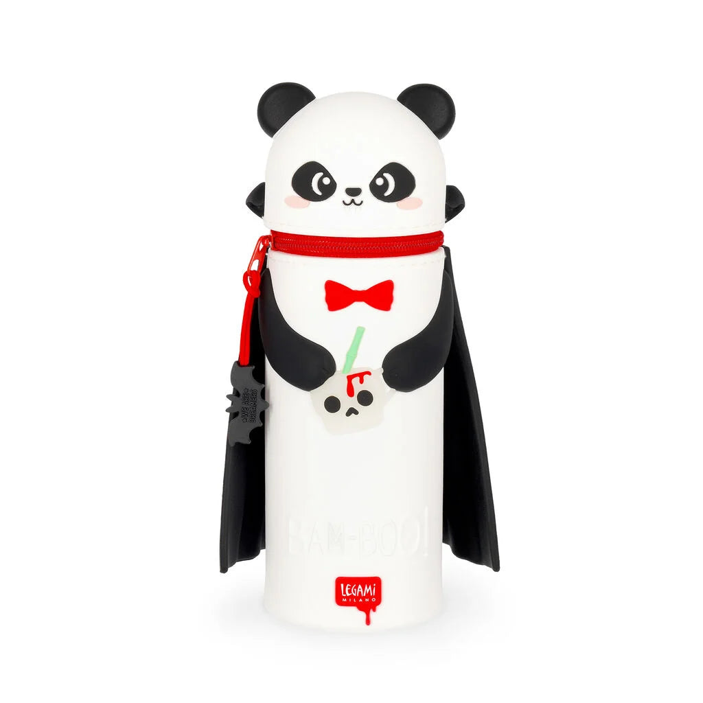 Trousse 2-en-1 LEGAMI Kawaii - Halloween Edition - Panda « Bam-Boo »