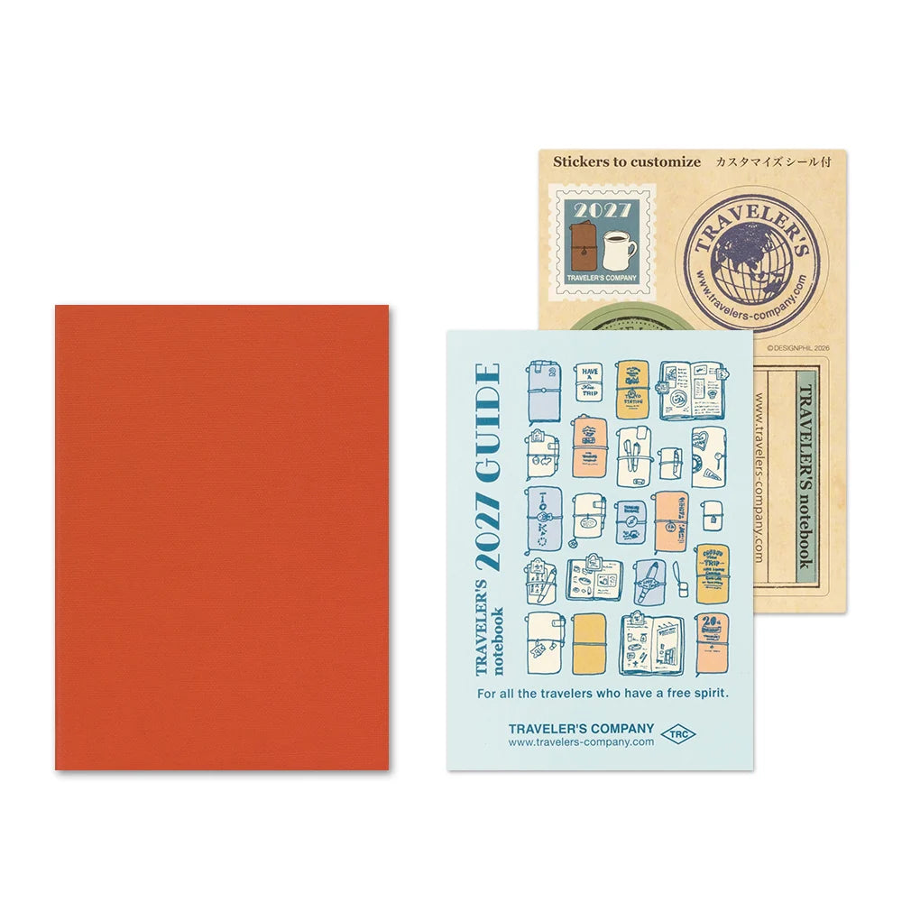 TRAVELER'S notebook - agenda mensuel 2027 (passport size)
