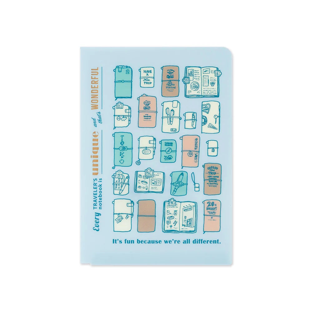 TRAVELER'S notebook - chemise transparente 2027 (passport size)