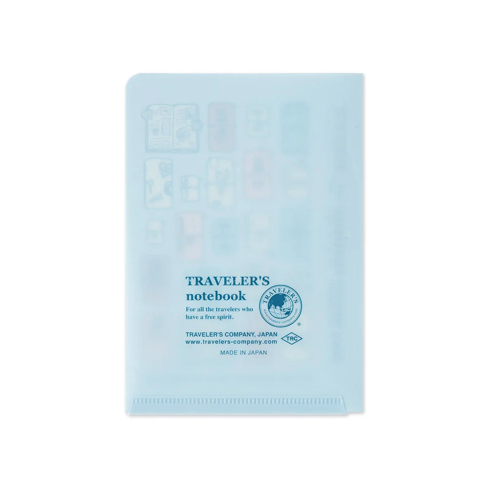 TRAVELER'S notebook - chemise transparente 2027 (passport size)