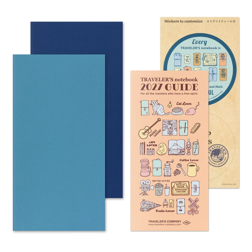 TRAVELER'S notebook - agenda semainier 2027 (regular size)