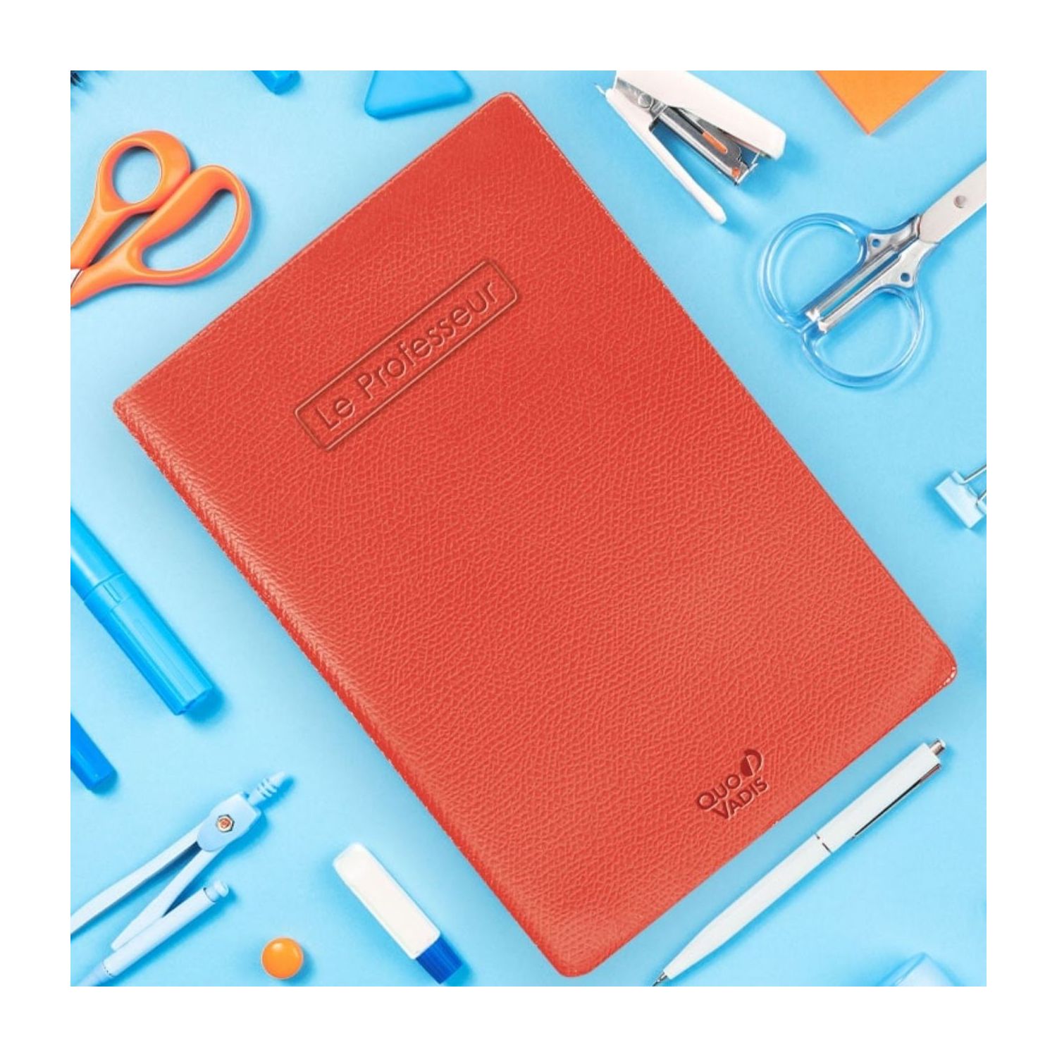 Agenda 2024-2025 QUO VADIS Le Professeur Club - 1 semaine par page - 21 x 27 cm - Ciel - 3371010512966