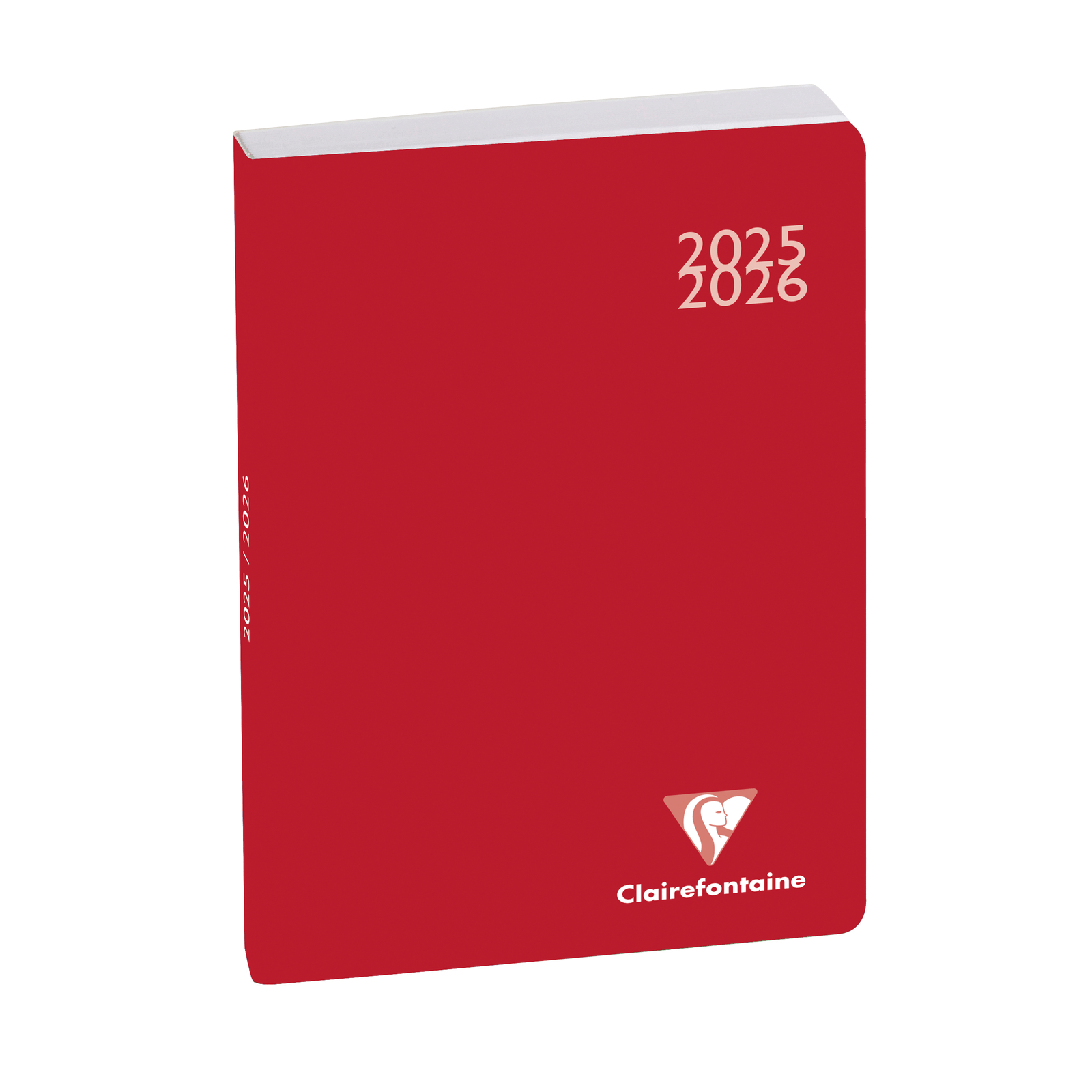 Agenda 2025 - 2026 CLAIREFONTAINE Work & After - 10 x 15 cm - 1 jour par page - Orientation horizontale - Classic rouge - 3660942055574