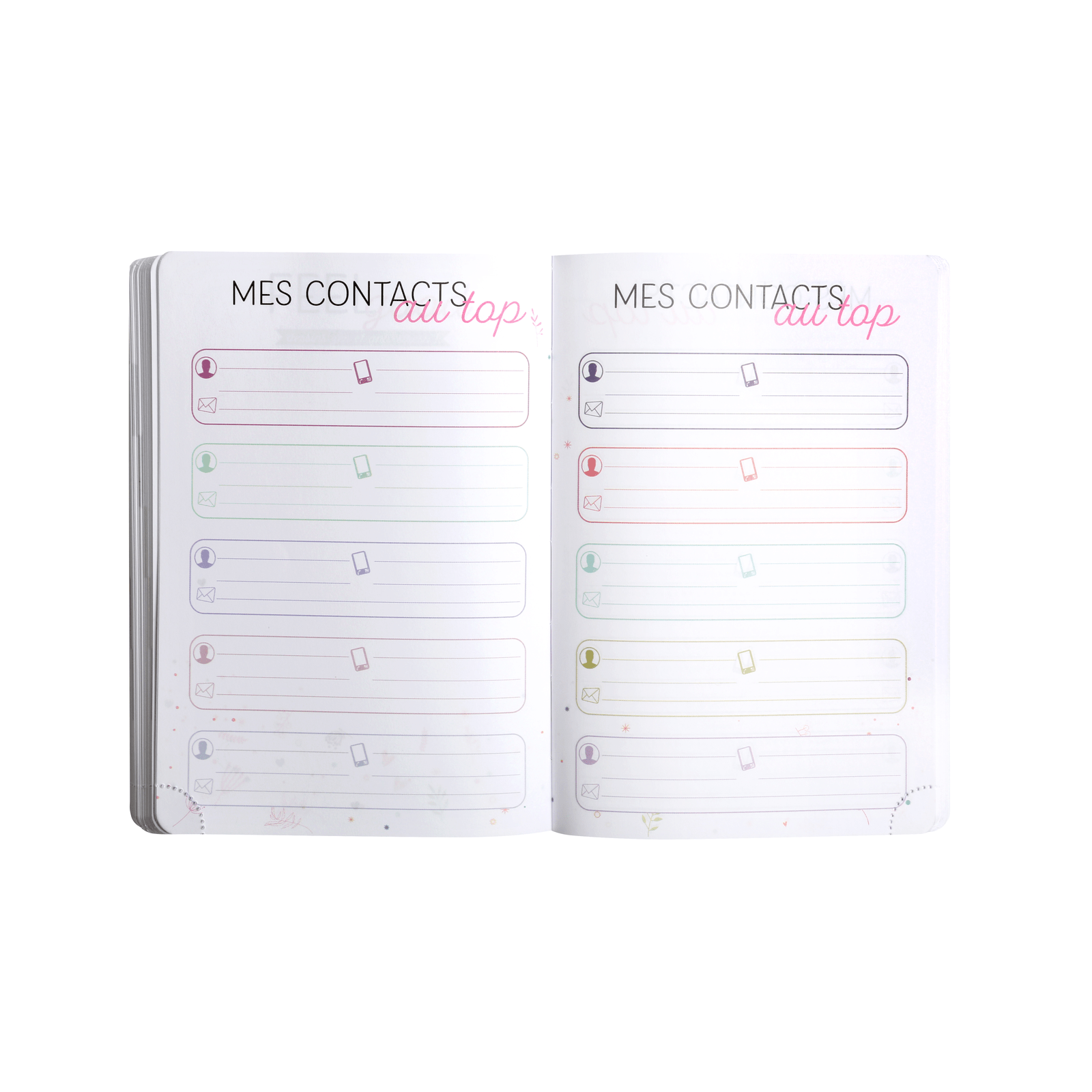Agenda 2025 - 2026 EXACOMPTA Forum Color - 12 x 17 cm - 1 jour par page - Orientation horizontale - Soft Harmony rose - 3660942073462