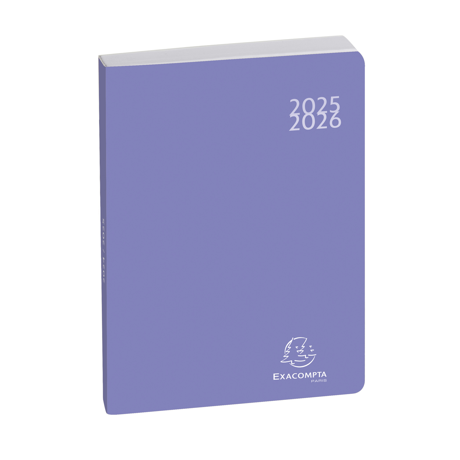 Agenda 2025 - 2026 EXACOMPTA Forum Color - 12 x 17 cm - 1 jour par page - Orientation horizontale - Soft Harmony violet - 3660942073479