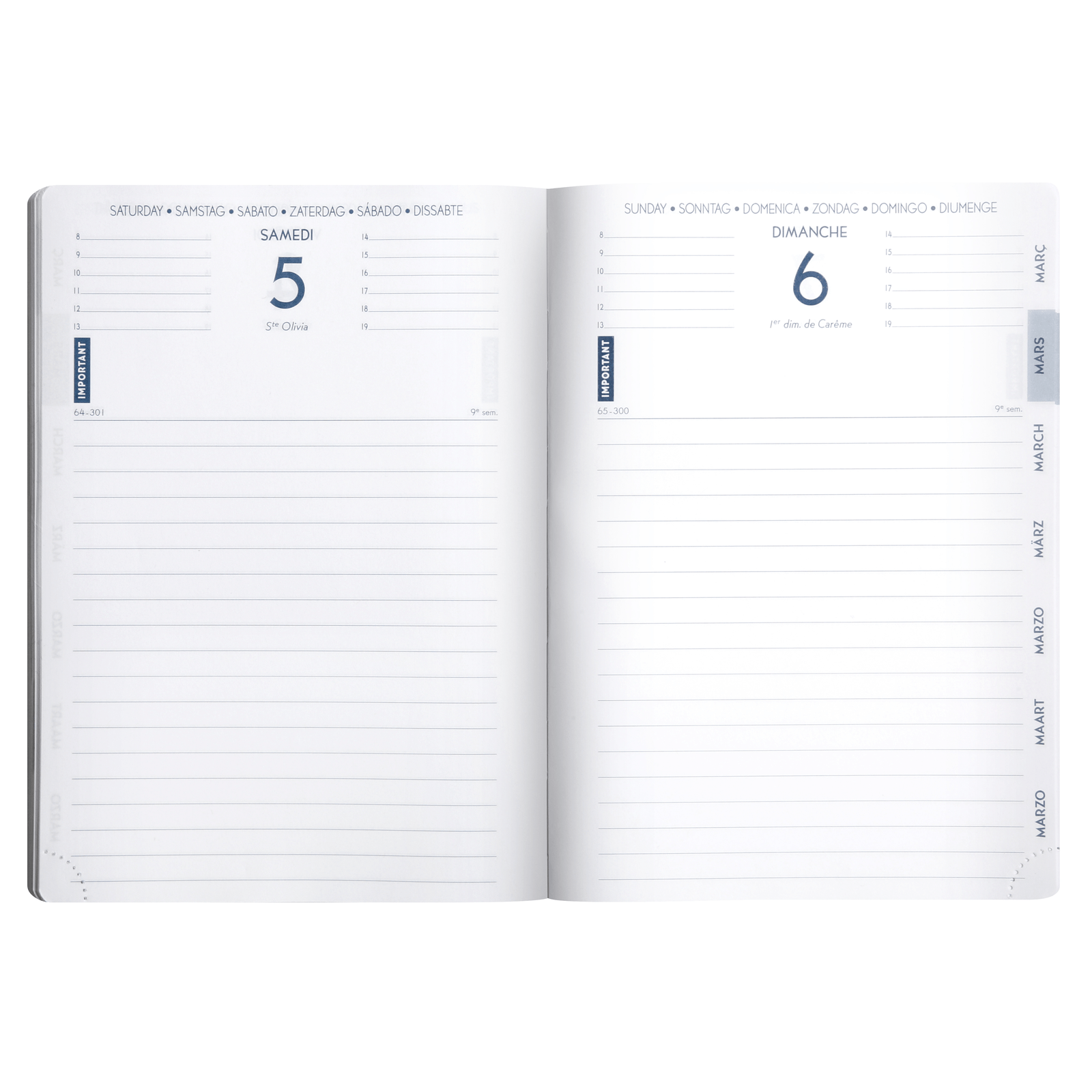 Agenda 2025 - 2026 EXACOMPTA Forum Office - 15 x 21 cm - 1 jour par page - Orientation horizontale - Soft Harmony vert - 3660942087117