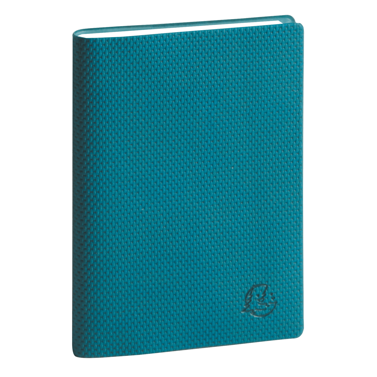 Agenda 2025 - 2026 EXACOMPTA SAS 13 - 9 x 13 cm - 1 semaine sur 2 pages - Orientation verticale - Canvas bleu canard - 3660942084918
