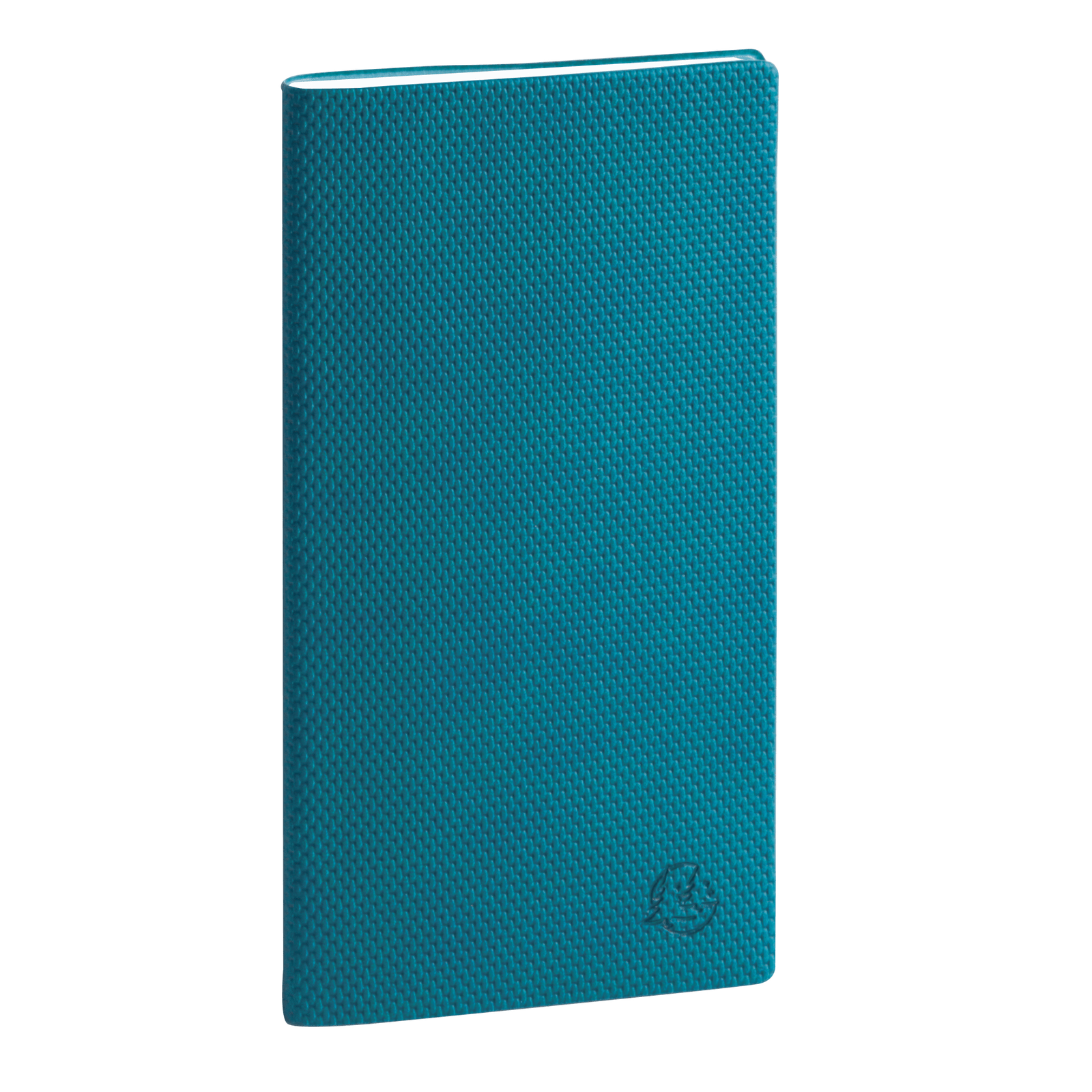 Agenda 2025 - 2026 EXACOMPTA SAS 17 - 9 x 17,5 cm - 1 semaine + notes - Orientation horizontale - Canvas bleu canard - 3660942084970
