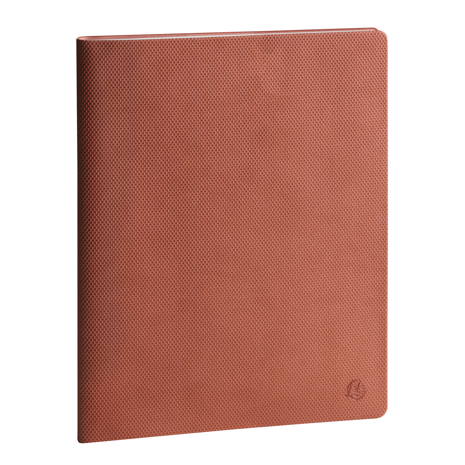 Agenda 2025 - 2026 EXACOMPTA SAS 27 - 21 x 27 cm - 1 semaine sur 2 pages - Orientation verticale - Canvas terracotta - 3660942085069