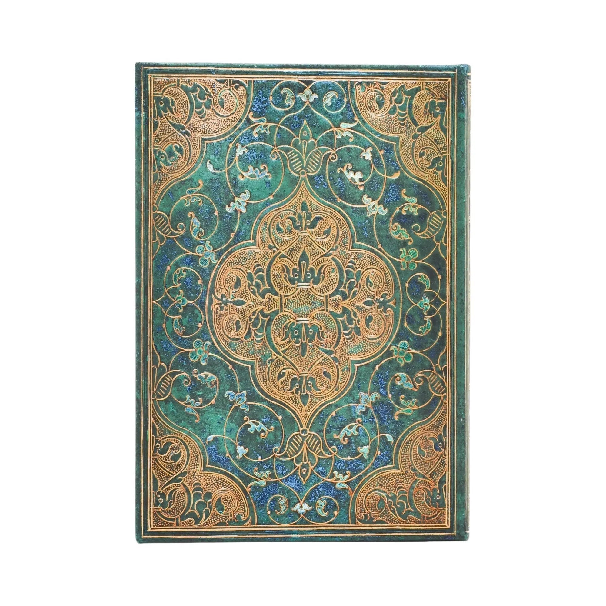 Agenda 2025 - 2026 PAPERBLANKS Chroniques Turquoises - 1 semaine sur 2 pages - Midi - Hardcover - Horizontal - 160p - 9780349708737