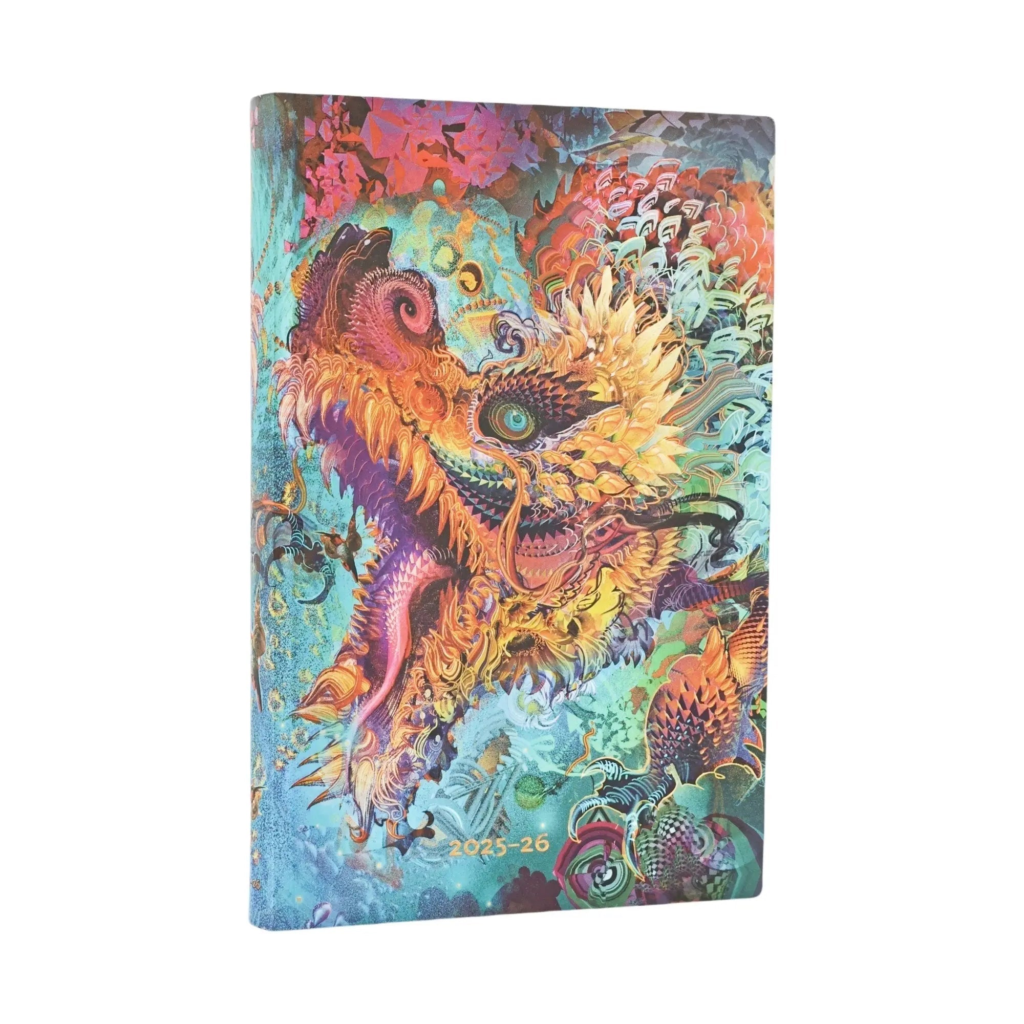 Agenda 2025 - 2026 PAPERBLANKS Dragon Bourdonnant - 1 jour par page - Maxi - Softcover - 416p - 9780349709598